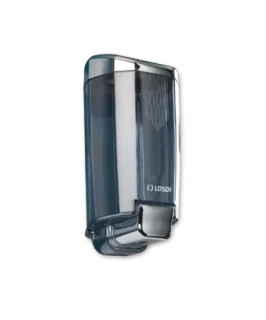 Dávkovač mýdla transparentní/pochormovaný ABS plast Losdi, 1 l, ELEGANCE