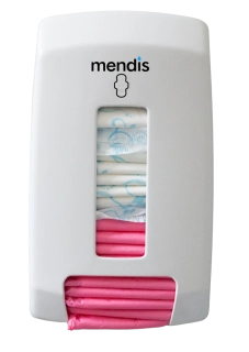 Zásobník na menstruační vložky Mendis plastový